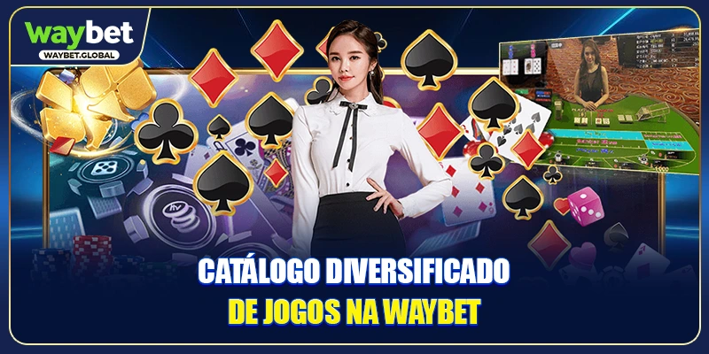 Catálogo diversificado de jogos na WAYBET