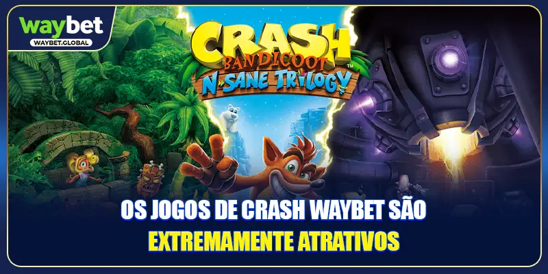 Os Jogos de Crash WAYBET são extremamente atrativos