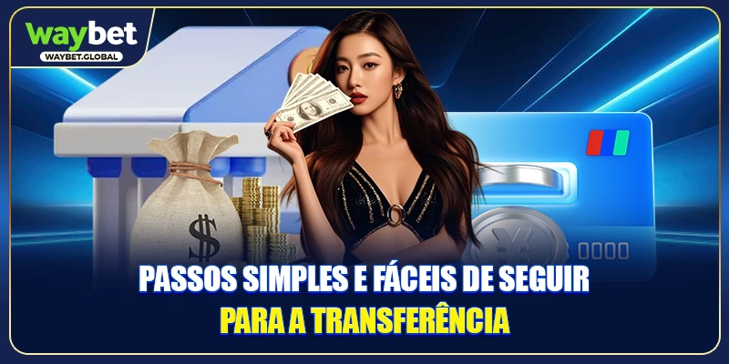 Passos simples e fáceis de seguir para a transferência