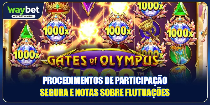 Procedimentos de participação segura e notas sobre flutuações