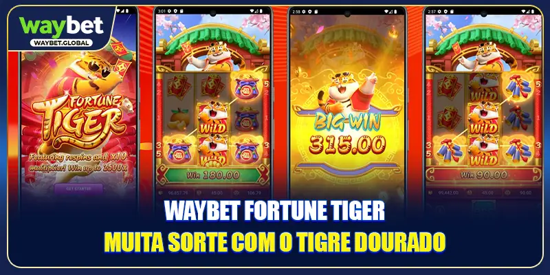 WAYBET Fortune Tiger - Muita Sorte Com O Tigre Dourado